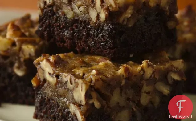 Torta di noci Pecan Suprema Brownies