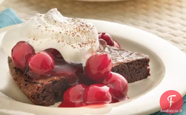 Dolce Brownie della Foresta Nera