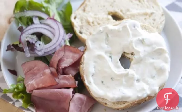 Bagel e birra Crema di formaggio