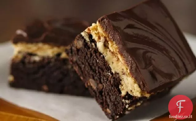 Brownies al tartufo al burro di arachidi senza glutine