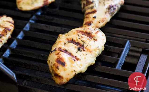 Rosmarino Senape Pollo alla griglia