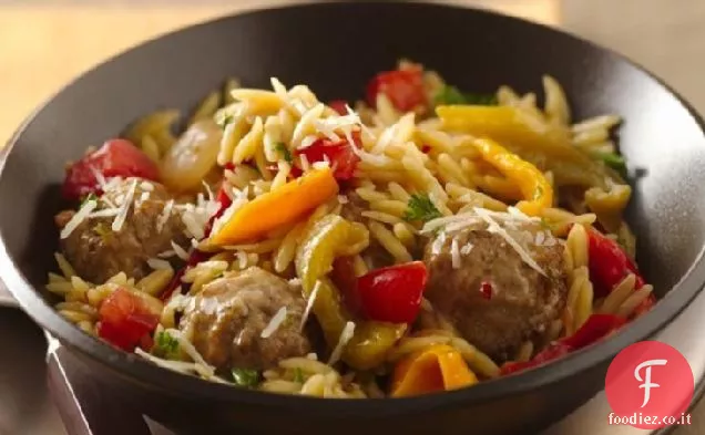 Parmigiano Orzo e Polpette