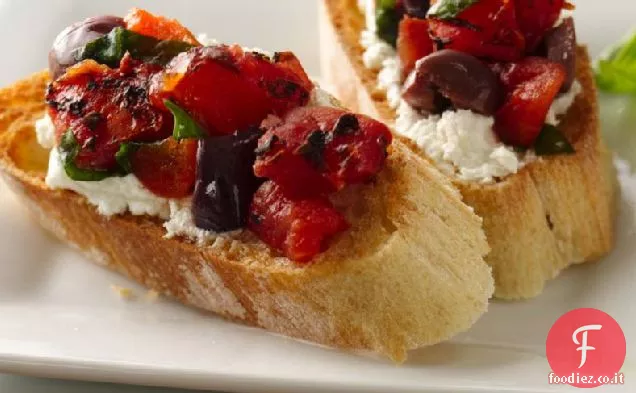 Bruschetta al Pomodoro e Olive