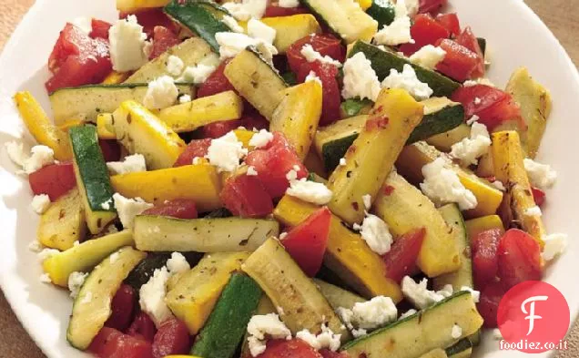 Zucca estiva greca alla griglia