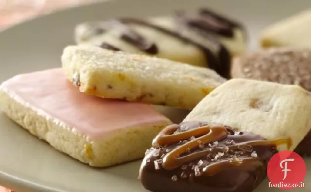 Biscotti di pasta frolla a cinque vie