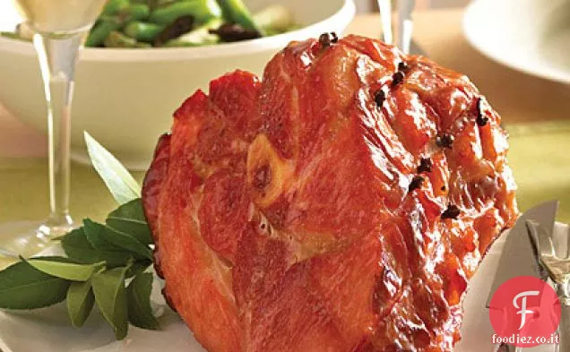 Classico Prosciutto cotto con smalto acero-Senape