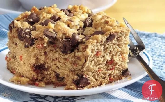 Torta al cioccolato Streusel Banana-Carota