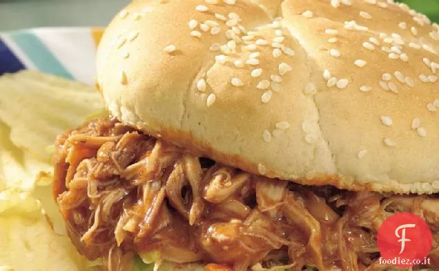Panini al pollo alla griglia Teriyaki a cottura lenta