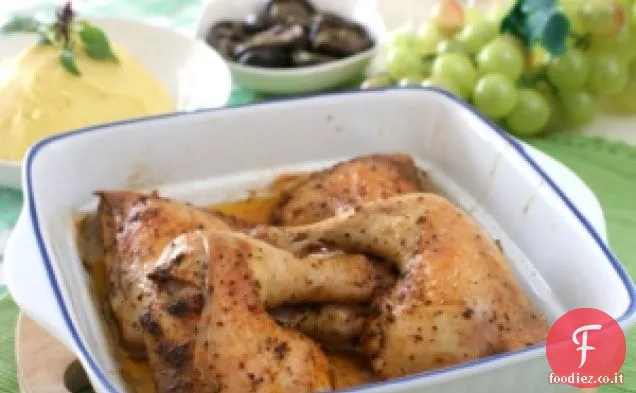 Acero e senape Pollo al forno