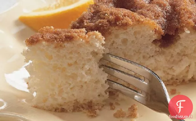 Torta di caffè Streusel di grandi dimensioni