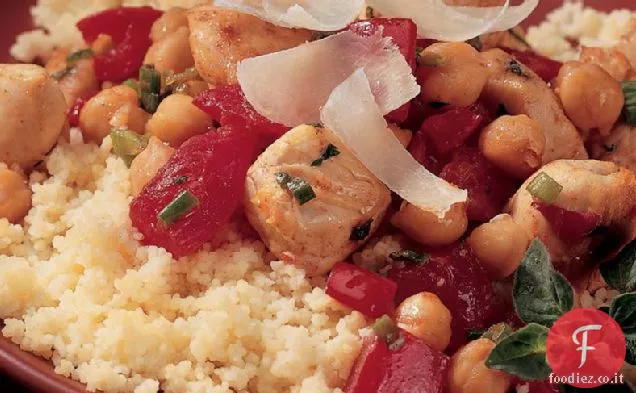 Couscous di verdure di pollo