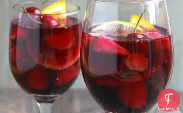 Frutta estiva Sangria Sparkler
