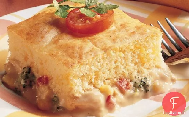 Facile turchia Pot Pie (cottura per 2)