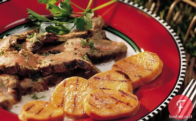 Bistecca al fianco con Salsa Chimichurri