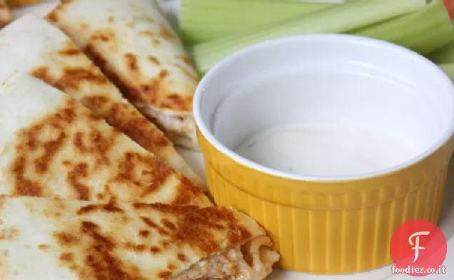 Quesadillas di pollo di bufalo