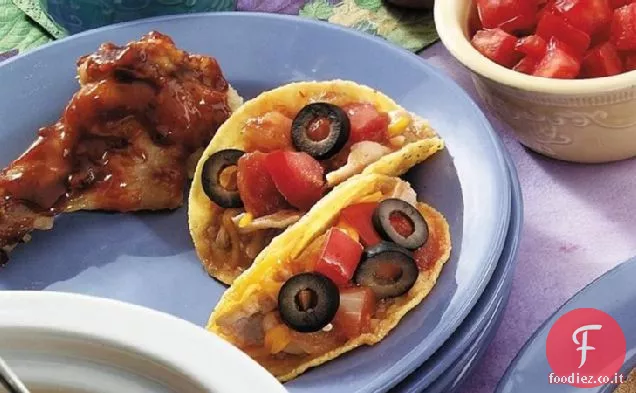 Mini Tacos al peperoncino bianco