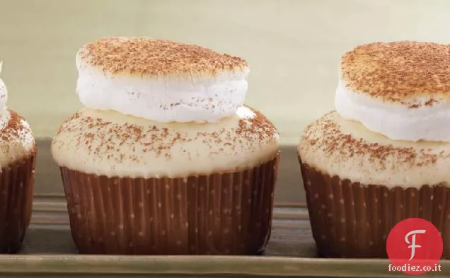 Bianco caldo cioccolato Cupcakes