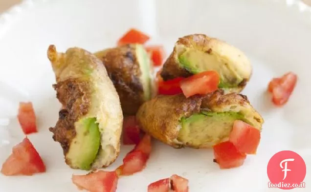Avocado piccante pastellato di birra