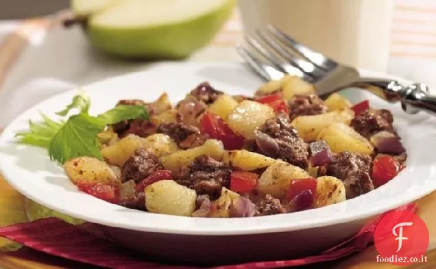 Hamburger Hash Padella Cena