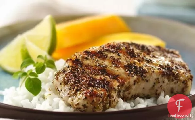 Braciole di maiale cubane alla griglia