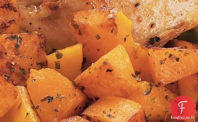 Pollo e zucca