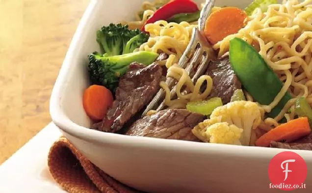 Ciotola di noodle Ramen facile