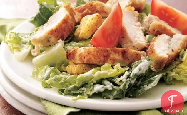 Insalata di pollo croccante Caesar