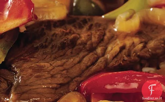 Bistecca al pepe a cottura lenta