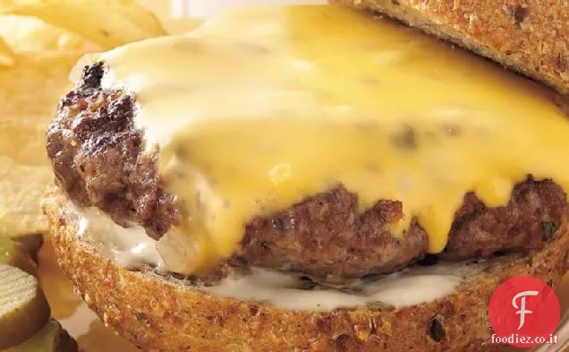 Cheeseburger Ranch alla griglia