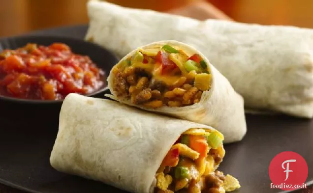 Burritos di taco croccanti