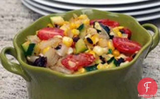 Mercato degli agricoltori alla griglia Succotash