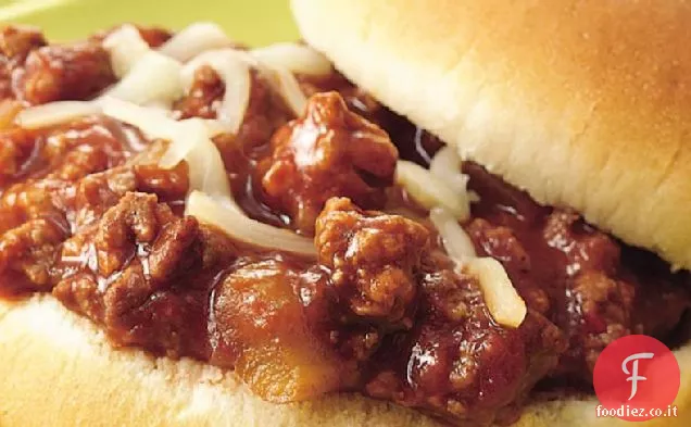 Slow-Cooker Sloppy Joes (dimensione folla)