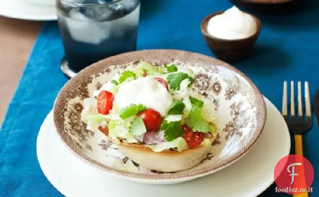 Scorciatoia al forno Pollo Burrito Ciotole