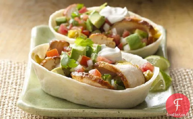 Zesty Pollo & Avocado Stand 'N Stuff® Soft Tacos