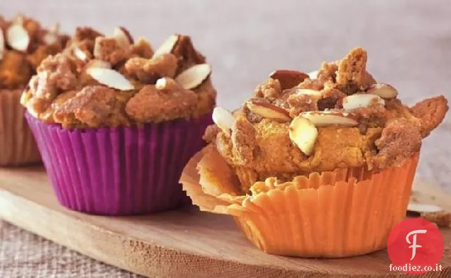 Muffin di zucca Streusel