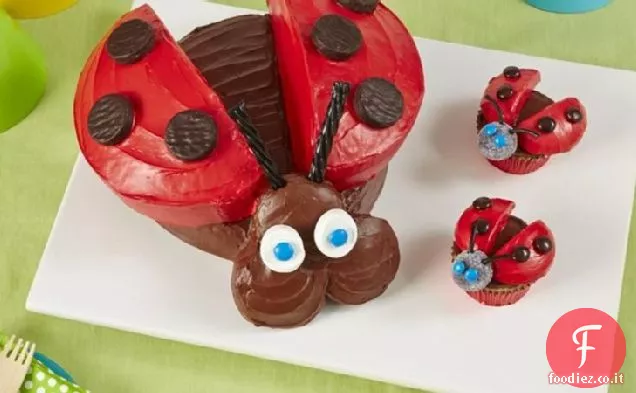 Coccinella Torta e Cupcakes