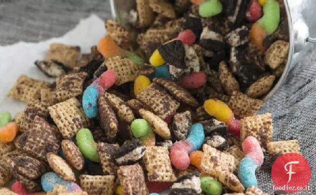 Miscela di sporco e vermi Chex