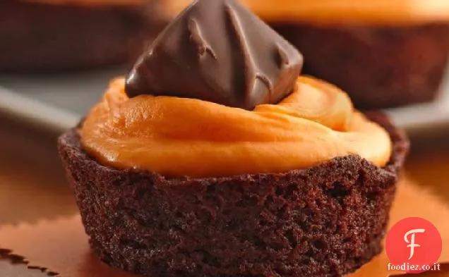 Dolcetto o scherzetto Brownie Cupcakes
