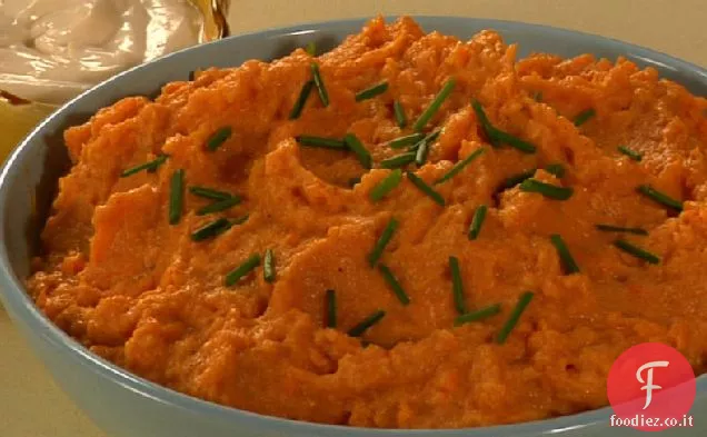 Purè di patate dolci con spezie marocchine