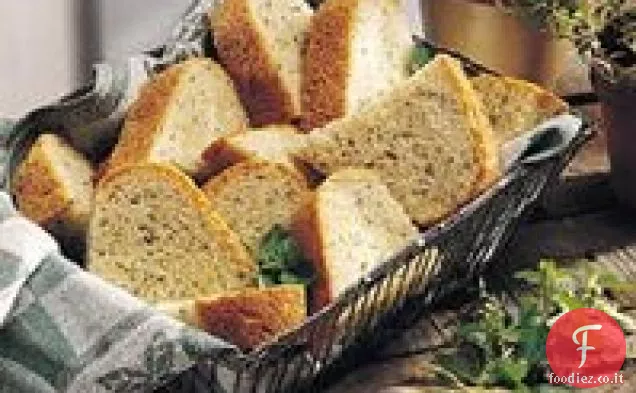 Macchina per il pane Pane fresco alle erbe