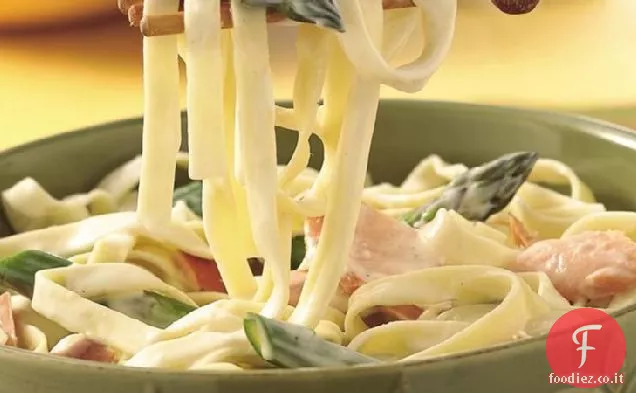 Salmone Affumicato e Asparagi Pasta Primavera