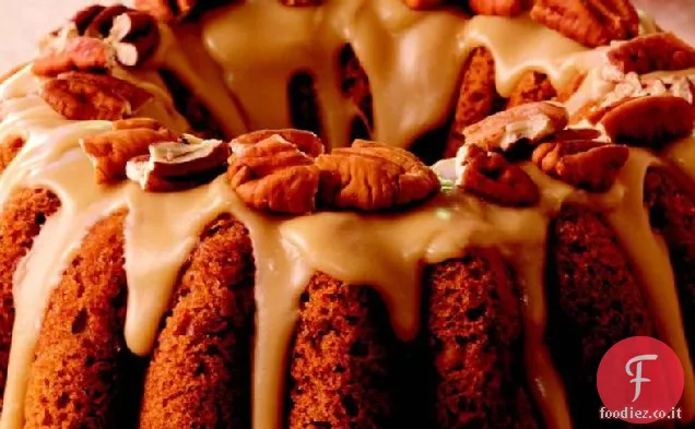 Torta di mele al caramello