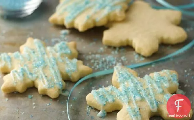 Biscotti di zucchero senza glutine per le vacanze