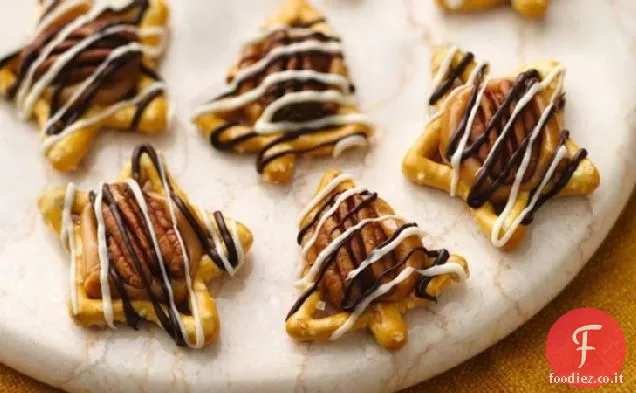 Salatini al caramello e noci pecan