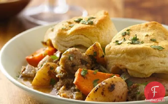 Casseruola in stile Chimichurri di maiale piccante