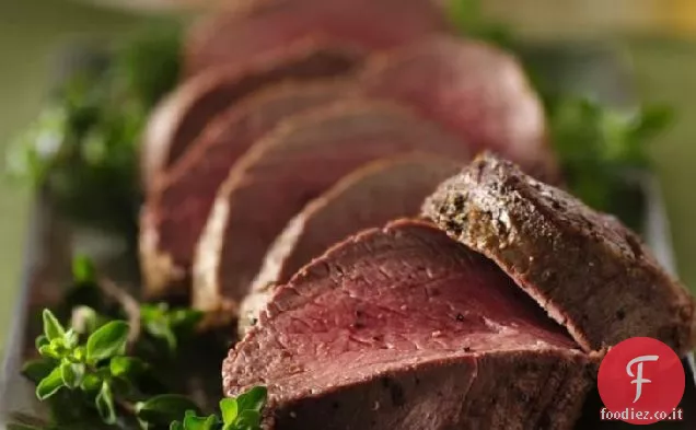 Filetto di manzo arrosto alle erbe