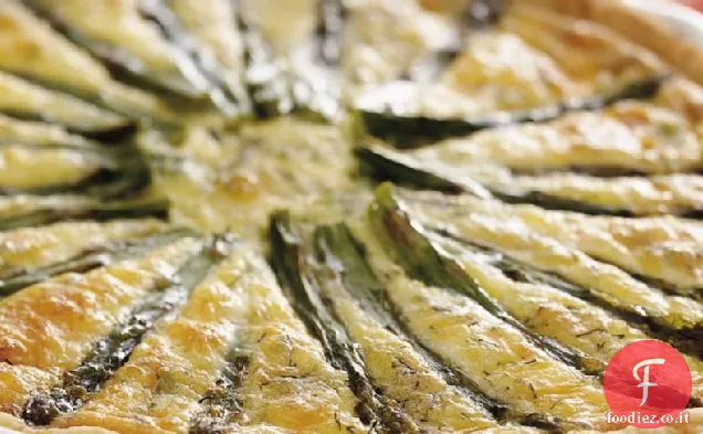 Quiche di Salmone affumicato e asparagi