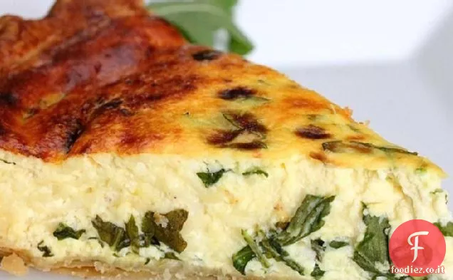 Quiche di Ricotta e Rucola