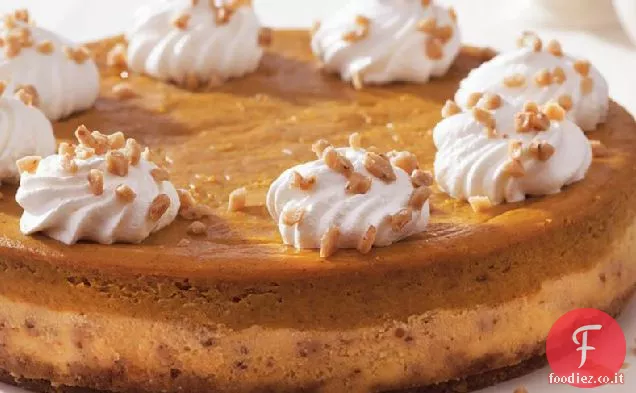 Toffee-Cheesecake alla zucca