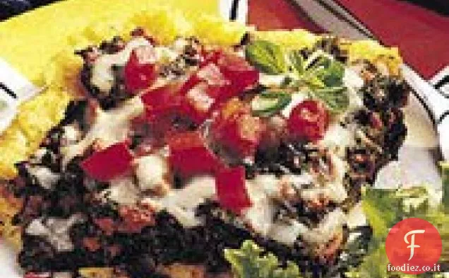 Casseruola di polenta muscolosa